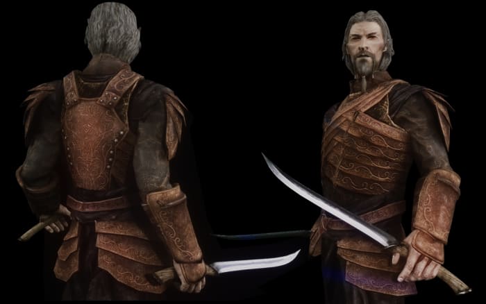 Wonderful Bosmer armour for Bosmer player characters from the "Bosmer Armor Pack" by Maty743.