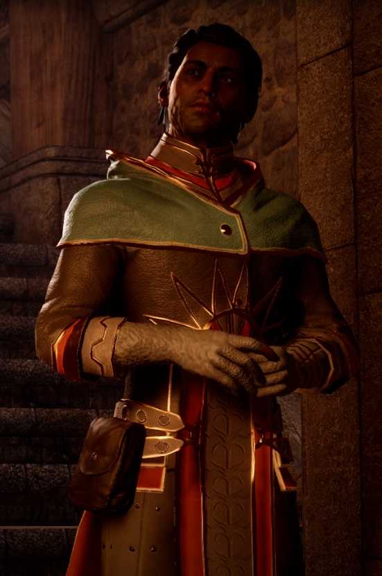 Dorian's father, Halward Pavus