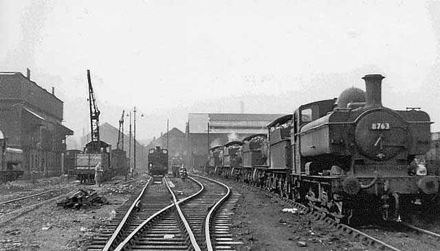 Old Oak Common shed in West London served Paddington's needs for GWR routes to Wales and the south-west as far as Cornwall
