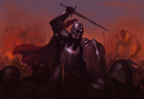 By artist SpartanK42. Feanor is finally killed rushing into his retreating foes whilst in a berserker rage. Unchecked fury is something that the rest of his faction continue, making them the most feared elves before their final defeat.