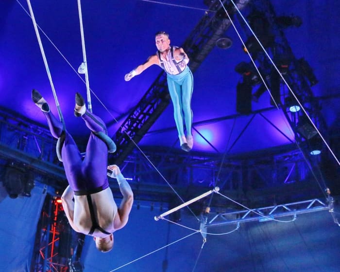 Circus Trapeze With Ammed and the Flying Tuniziani - HobbyLark