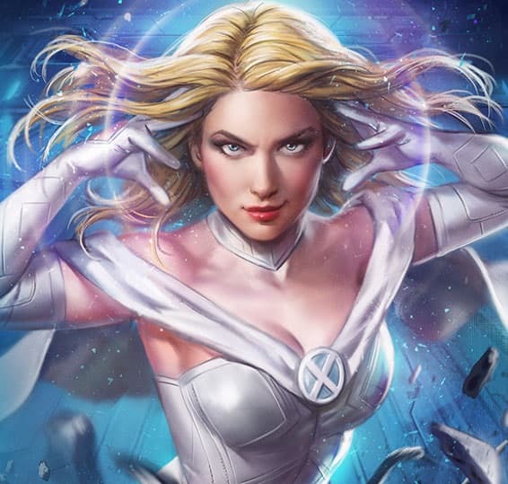 emma frost phoenix five statue