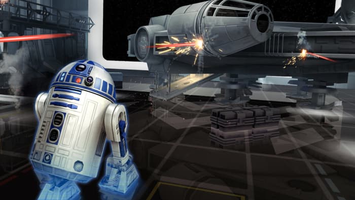 R2-D2 in "Star Wars Galaxy of Heroes" mobile app