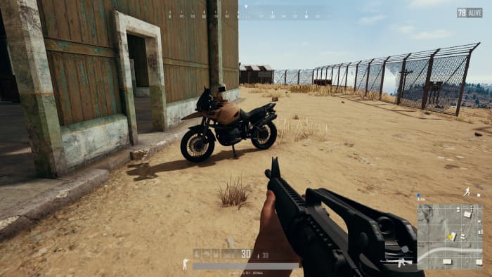 The motorcycle is great for speedy transfer to the center of the play-zone. Otherwise it's rubbish in solo play. Unless you enjoy jumping really high and crashing.