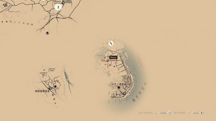 The location of the "Tiny Church" in Chapter 2.