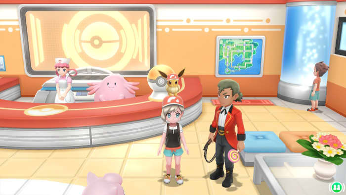 This is the move tutor you meet at the Cerulean Pokemon Center.