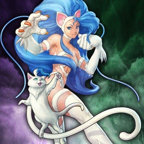 If you're into cat girls, Felicia is the one for you.