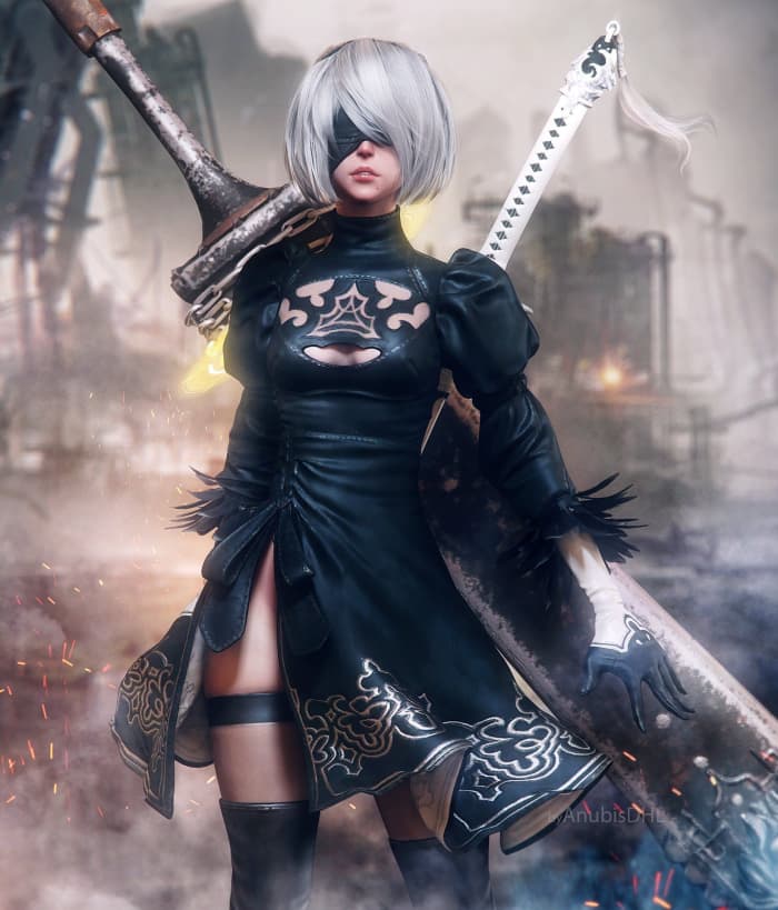 2B made up for the slight disappointment that "NieR: Automata" was.