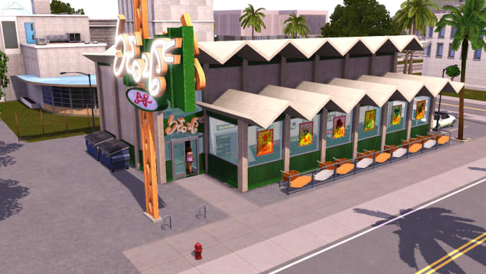 In The Sims 3, your Sim can go grocery shopping! A small, but more realistic touch which is lacking in The Sims 4.