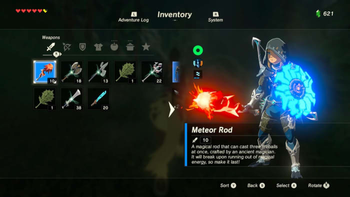 Look for the lightning bolt effect in your inventory to see if the item will get you struck by lightning.