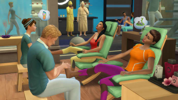 "The Sims 4: Spa Day"