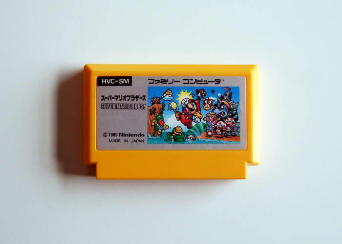 Super Mario Bros. was released for the Family Computer Disk System (Famicom) and the Nintendo Entertainment System (NES).