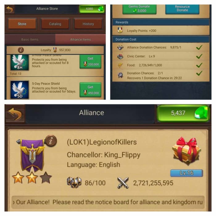 Blaze of Battle is best played with others. Join an alliance to dominate the game.