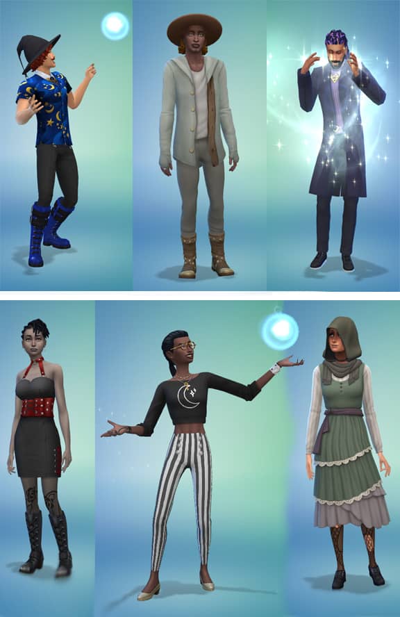 Fashions range from some very old-time colonial-style garb to very edge fantasy-inspired trends.