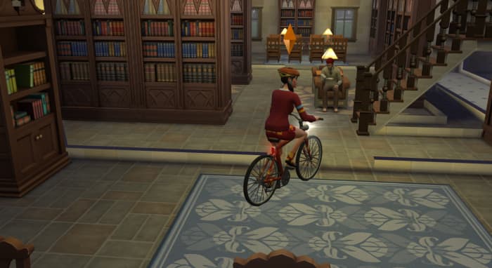 —and I do mean everywhere, including indoors. They will pull out their bikes autonomously and use them frequently.