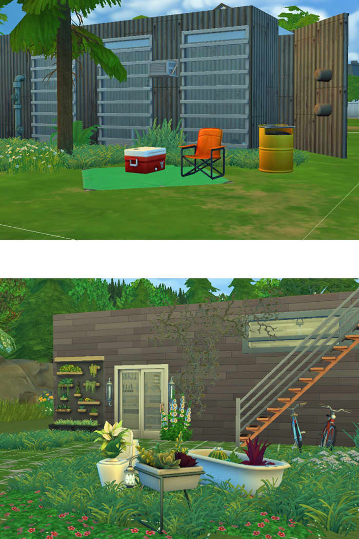From radically rustic to a quaint container cottage, the possibilities are endless.
