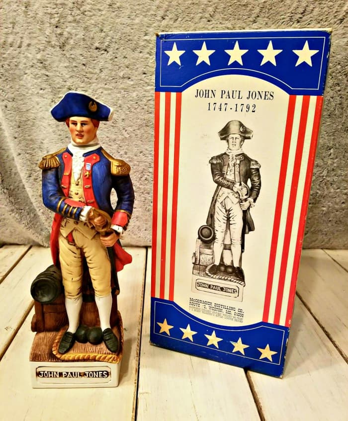 McCormick American Porcelain John Paul Jones Patriots Decanter Figurine ... Wonderful McCormick Decanter of John Paul Jones - The Patriots.