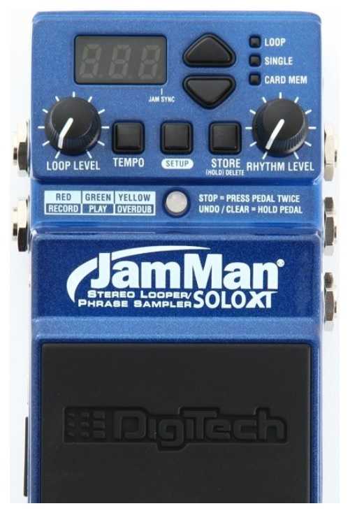 DigiTech JamMan Solo XT Phrase Sampler/Looper Pedal Review Spinditty