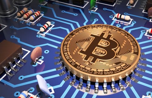 Bitcoin does not have physical coins. The digital currency resides within a network of computers that verify and record Bitcoin transactions.