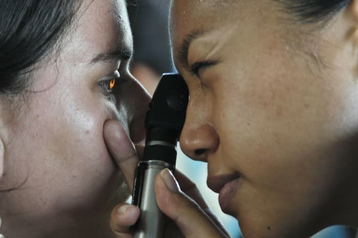 It is important to see an eye doctor if you have this problem, to rule out serious conditions