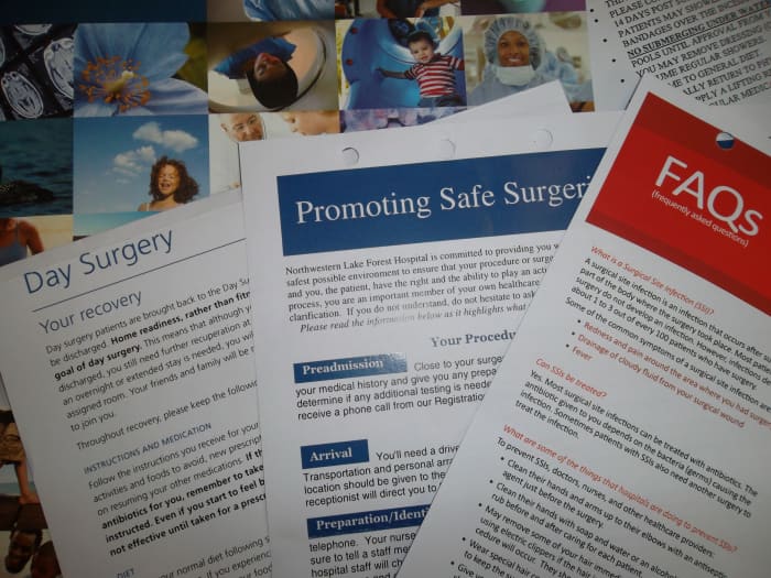 Follow all pre- and post-operative instructions for herniated disc surgery.