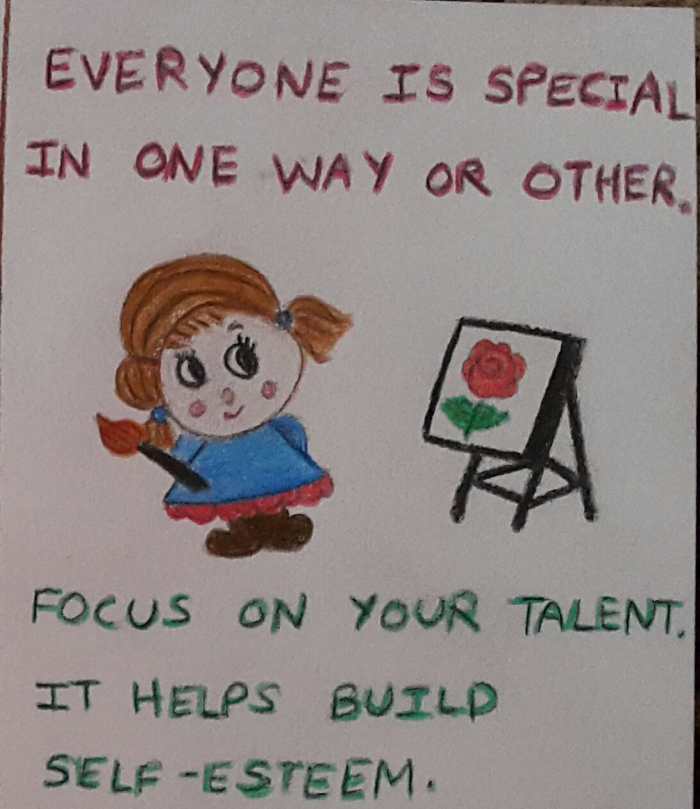 Focusing on a talent helps in getting rid of negative energy present in shy people. Confidence, happiness and positive energy are gained while doing so.