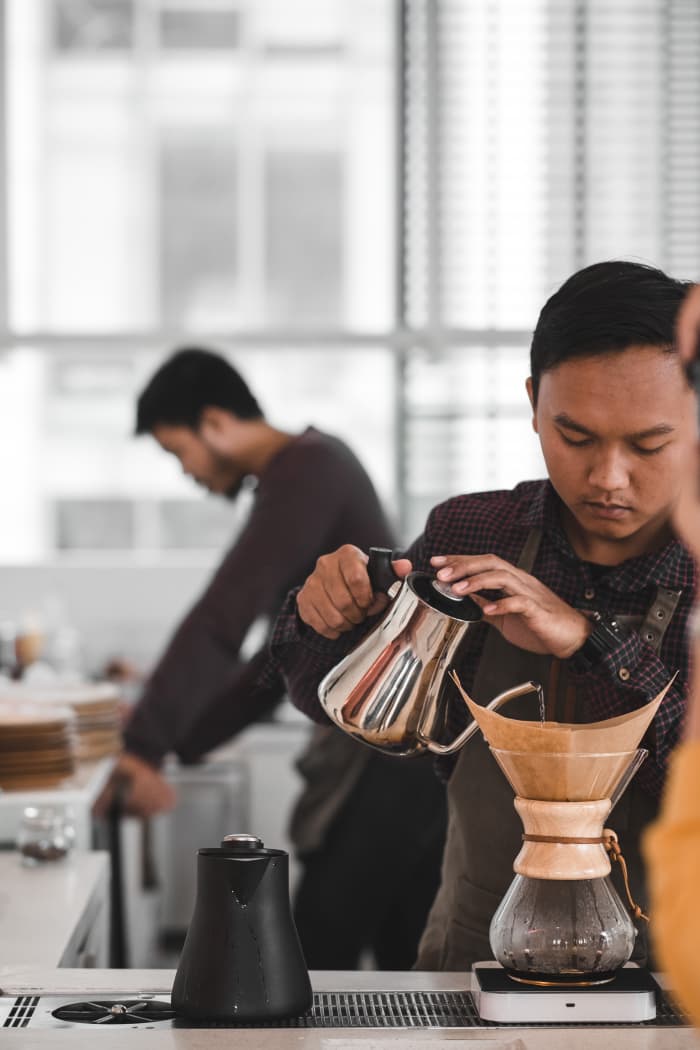 Look, even if you're a barista, you should try not to over caffeinate. Caffeine is a known trigger for anxiety and if you're already struggling with it, minimizing your consumption can help reduce your symptoms.