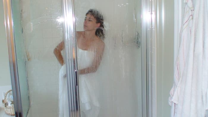 A shower can calm your mind.