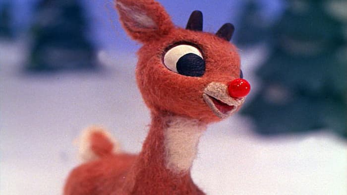 Rudolph is a misfit reindeer who came to the rescue one Christmas Eve to guide Santa through the fog with his glowing red nose.