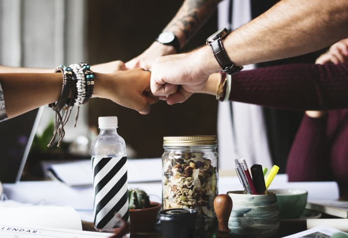 The best way to reach your goals this year is to recruit a team of people that can stand behind you and offer encouragement and support.