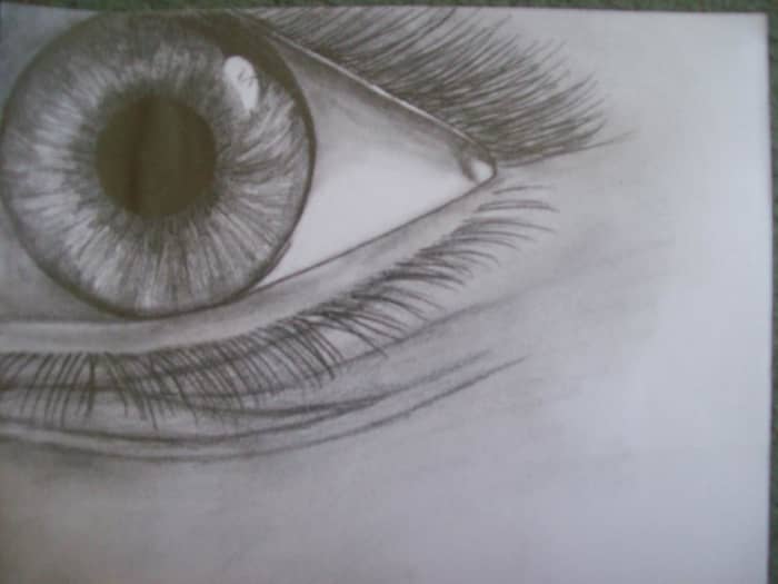 I really enjoy sketching and when I can get my drawing hand to work with my brain, I manage to produce something that can represent how I'm feeling while also taking me away from the negativity.