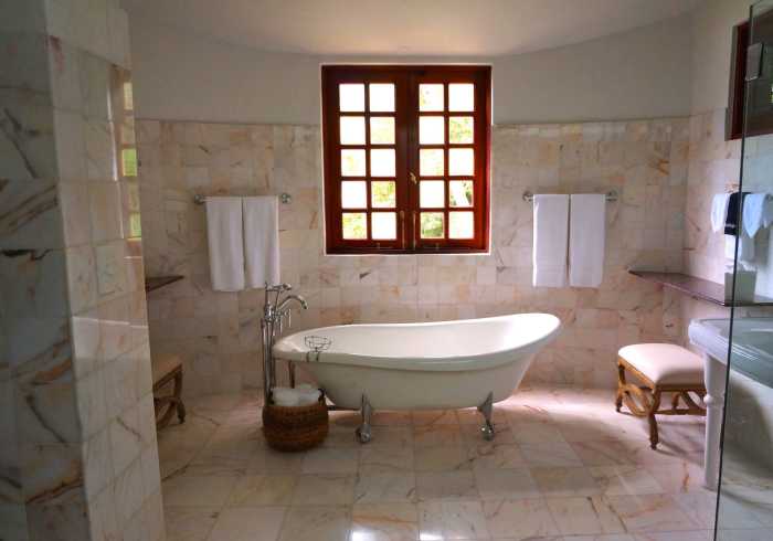 Get advice for turning your boring old bathroom into a spa-like oasis without breaking the bank.
