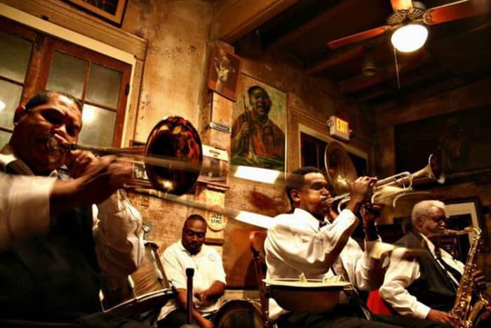 Preservation Hall in the Vieux Carre has been a popular venue for Dixieland performers for many decades