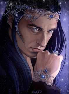 by artist: Kimberly80. Finwe is the one of the first High Kings of the elves and of the first generation of the race.