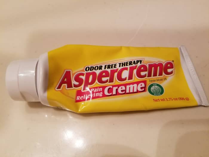 The cream is odor free, not greasy. Put socks on after rubbing the cream in.
