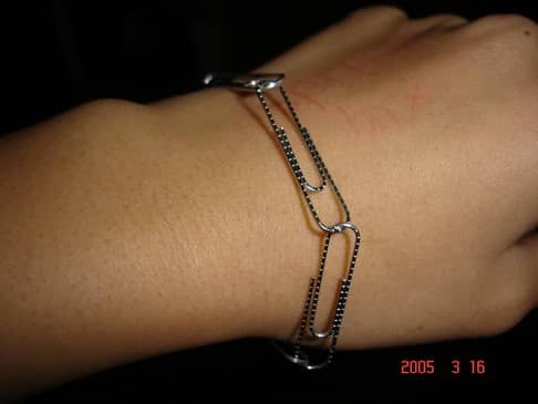 Ever reached into the paperclip holder and come up with a twenty foot long chain necklace? Yeah, someone made good use of that $10 an hour to learn a new trade.