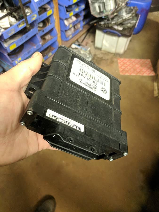 Transmission control units are small computers that control how an automatic transmission operates.