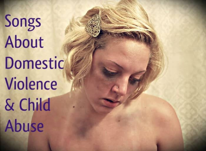Spread awareness about domestic violence and child abuse with a playlist of pop, rock, and country songs. Be part of the solution.