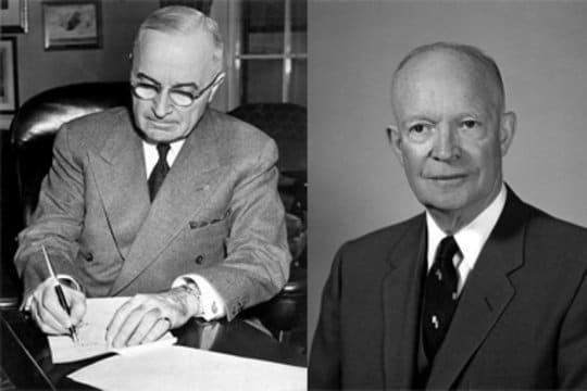 Under the presidencies of Eisenhower and Truman, the US in the early cold war managed to check the USSR, but it was a struggle which might never had had to take place.