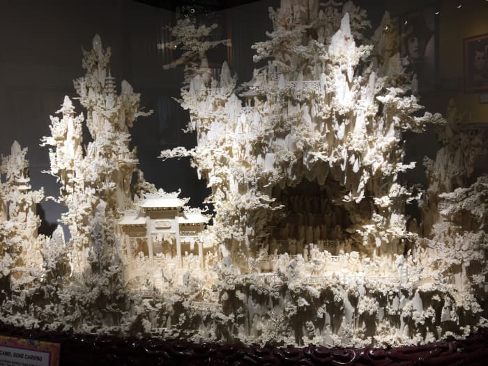 Just like creating art, like this one at Ripley's Believe it or Not! Museum, searching for a new job takes time.