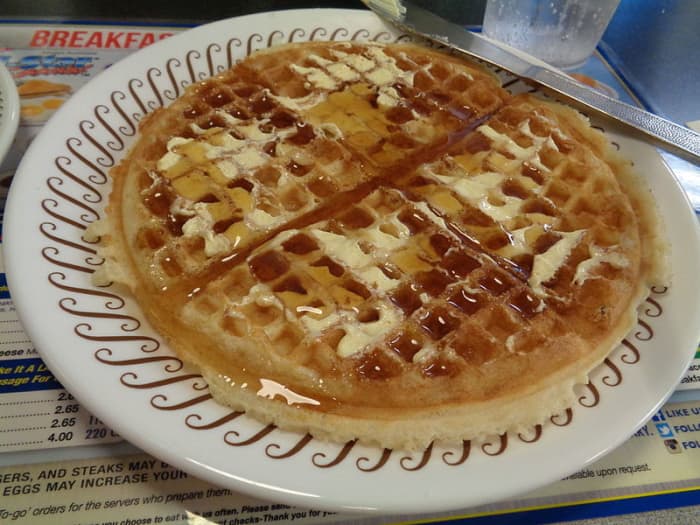 This is the type of food that the restaurant (in my story) sells and never closes.