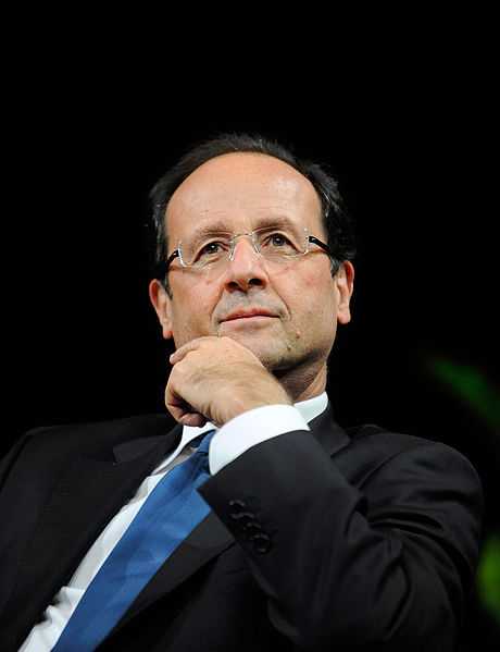 François Hollande Journées de Nantes. Just look at how distinguished this man looks.