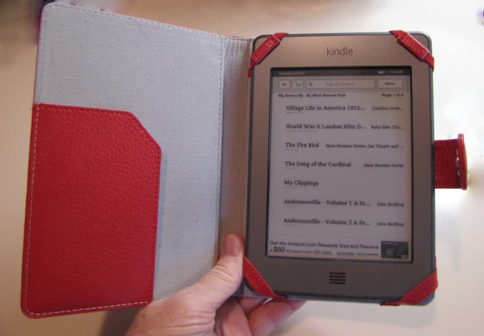 No matter what I'm in the mood to read (memoir, history, chick lit, contemporary fiction, etc.) I have plenty to choose from on my Kindle and at no cost to me.