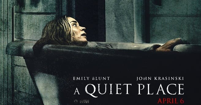 A Quiet Place takes place in the year 2020, where the earth has been rendered a post-apocalyptic wasteland by alien creatures who rely on sound to hunt their prey.