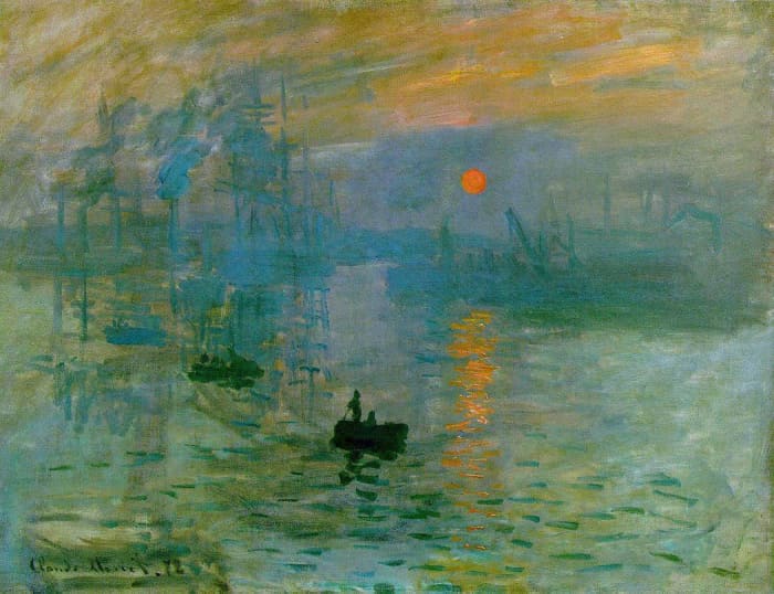 Painting dated 1872., housed at the Musée Marmottan, Paris
