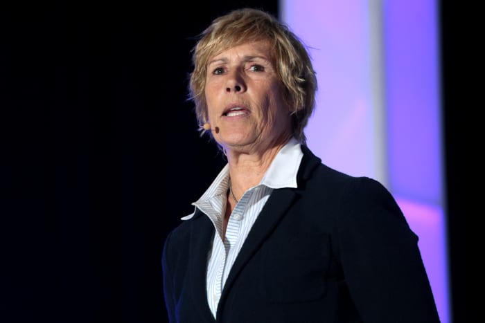 At age 64, Diana Nyad swam 110 miles across the Gulf of Mexico—from Havana, Cuba to Key West, Florida.