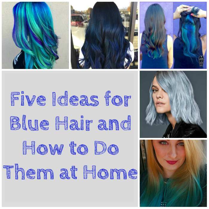 Here are the best ideas for blue hair.