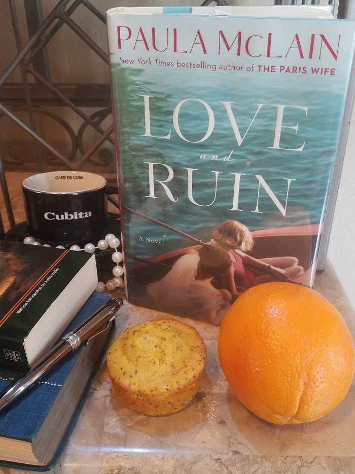 "Love and Ruin" Book Discussion and Easy Orange Poppy Seed Muffins