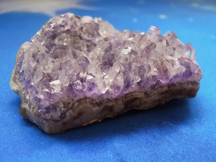 Amethyst is a common crystal that has a variety of uses in healing.