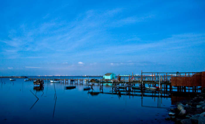 Blue is a calming colour connected to all forms of communication.